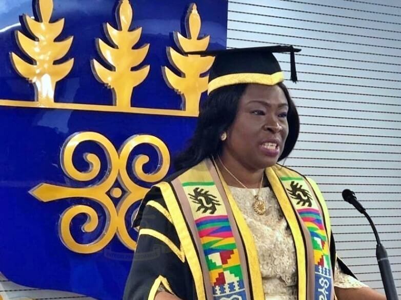 Emelia Naa Kwantsua sworn in as 9th University of Ghana Registrar