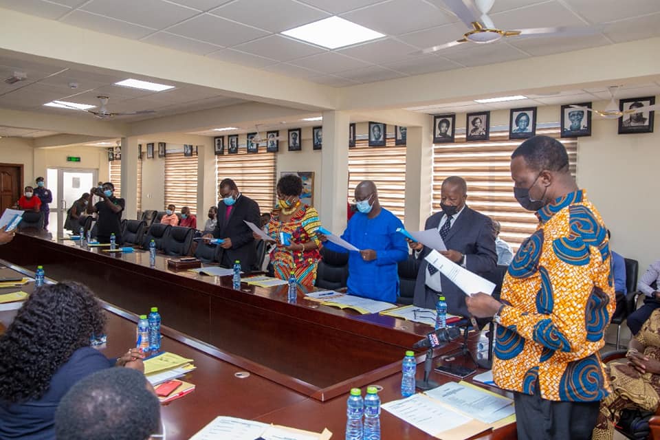 Education Minister inaugurates GES council, swears in members