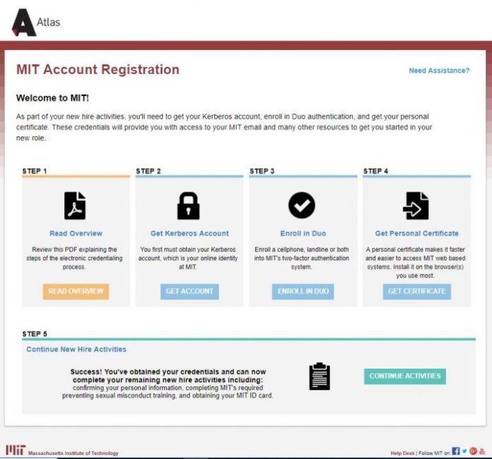 How to access MIT Atlas, MIT Paystub and MIT Payroll Portal